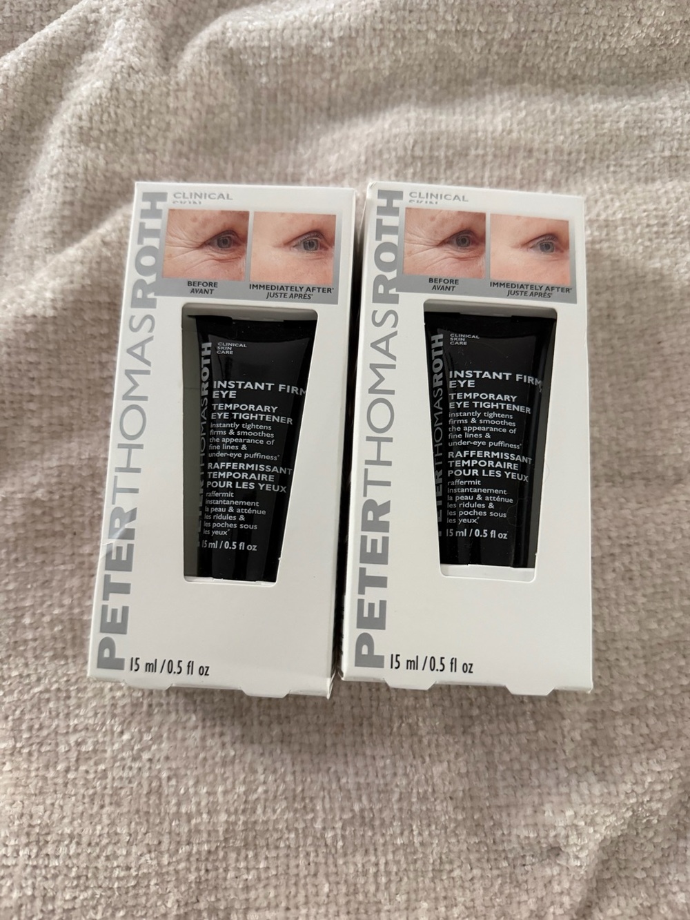 Peter Thomas Roth Instant FIRMx Eye 15ml x2